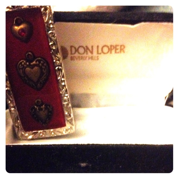 Authentic Vintage Don Loper Heart Charm