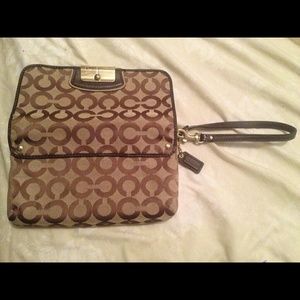 Coach clutch bag