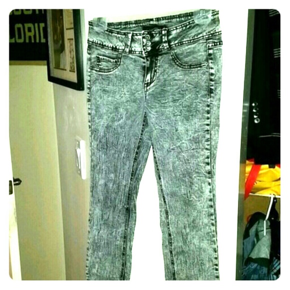 Sold!!! Grey/black jeans