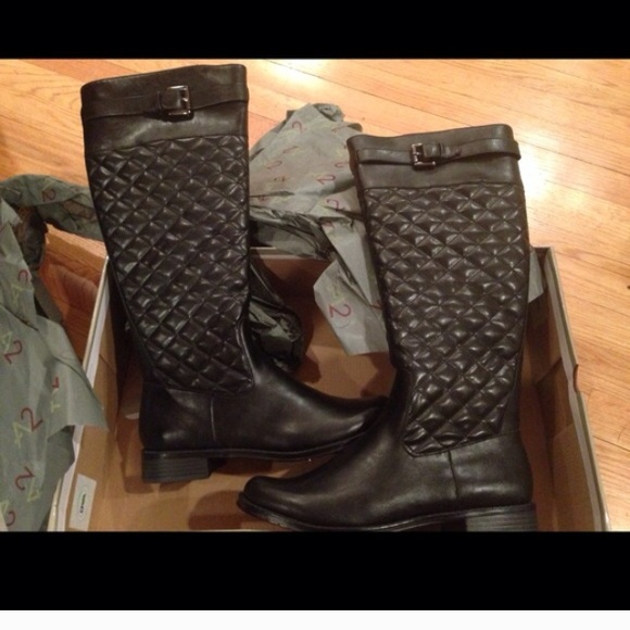 Brand New- Aerosole's Wide Shaft Riding Boots