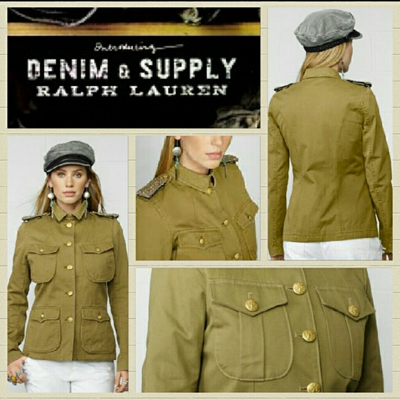 ❎SOLD❎🆕Denim&Supply Officer's Jacket - Picture 3 of 4