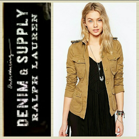 ❎SOLD❎🆕Denim&Supply Officer's Jacket - Picture 2 of 4