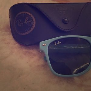 Baby Blue Raybans