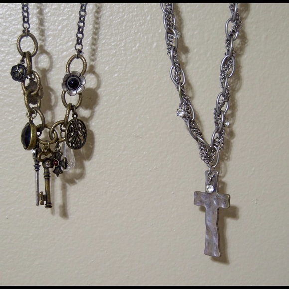 Two Buckle necklaces