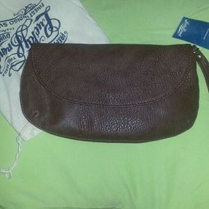 Brown wristlet Lucky Brand