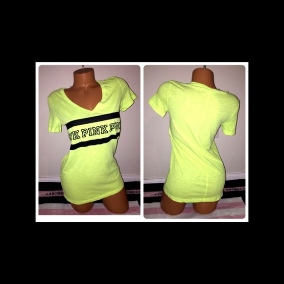 NWT Victoria's Secret pink lounge tee