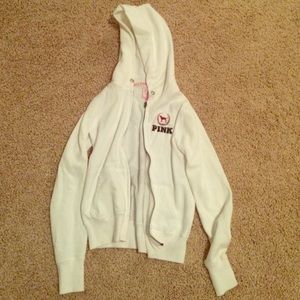 VS Pink White Sweatshirt