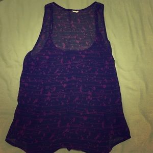 See through forever 21 tank