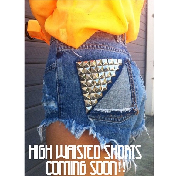 Custom made High wasted shorts