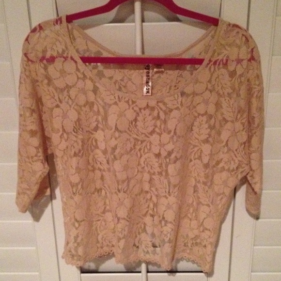 Flowy Beige Top