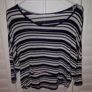 Striped loose top