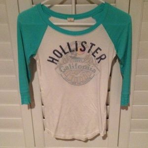 Hollister mid arm tee