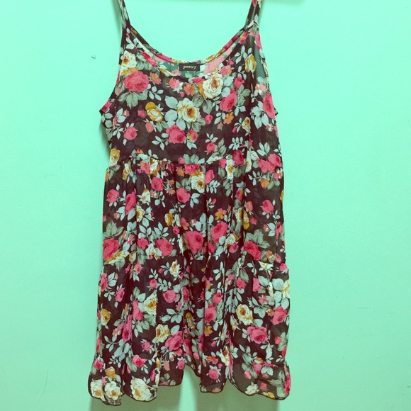 Floral dress / top