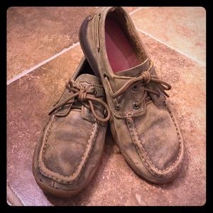 Twisted X boat shoes women's 7.5
