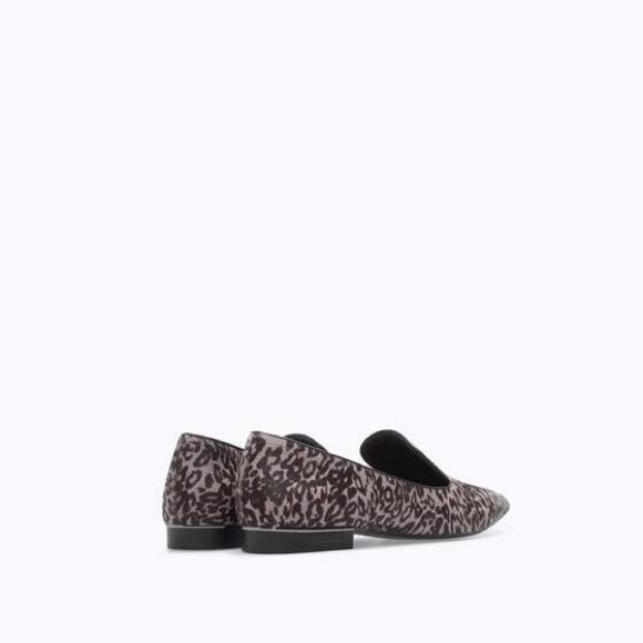Zara Shoes Zara Printed Leather Slipper Poshmark