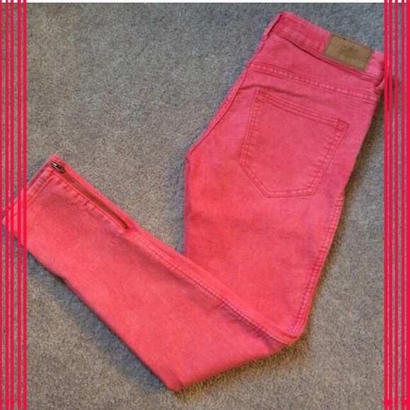 H&M Pants - Pink Stretch Jeans/Jeggings