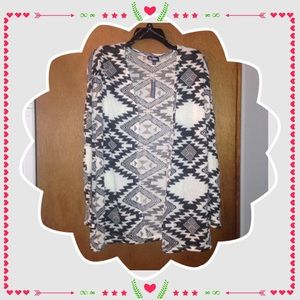 Tribal Print Knit Cardigan Host pick x2!