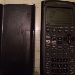 Ti89 calculator