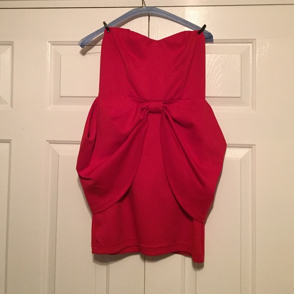 Red Special Occasions Dress - Picture 1 of 2