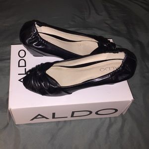 ALDO peep toe shoes.