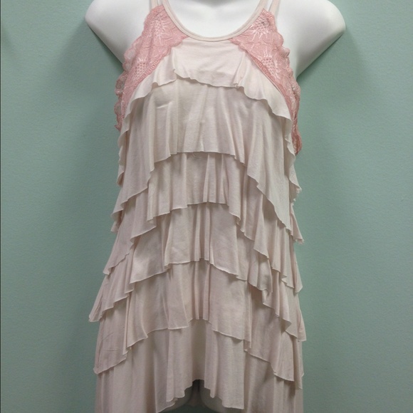 Free People Tops - Price reduced! NWT Free People ruffled tank top