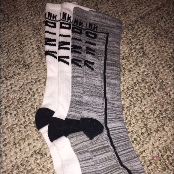 Two pair VS tube socks.