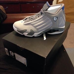 Retro Jordan sport blue 14 brand new size 9.5