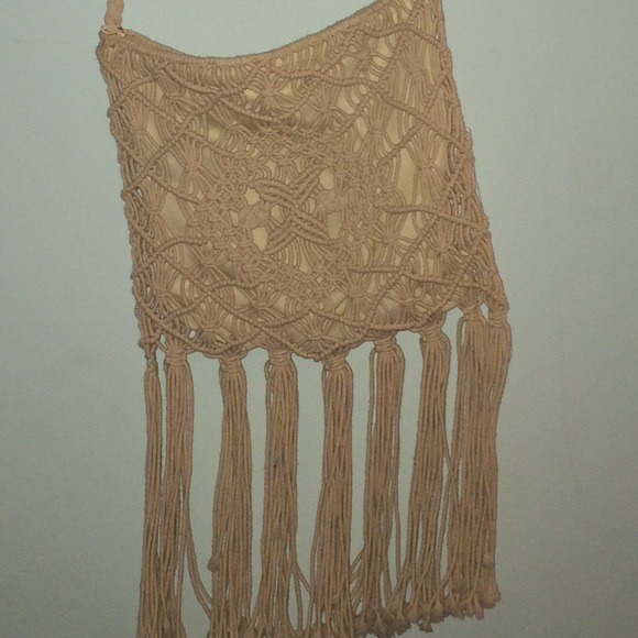 Crochet handbag