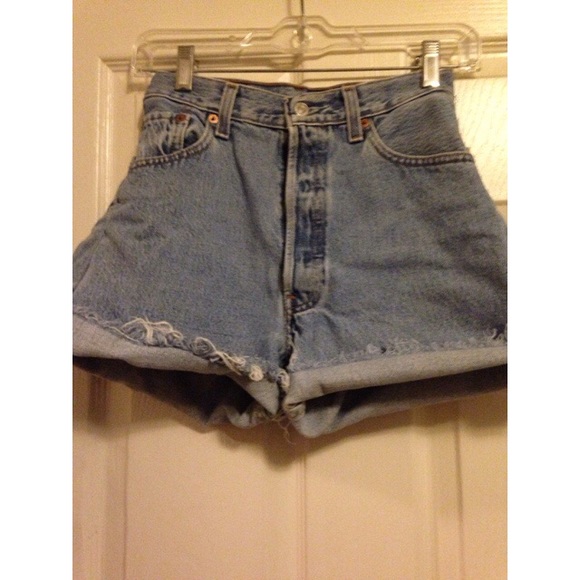 Vintage high-waisted shorts