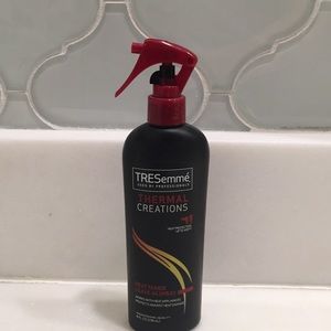 New TRESemmé heat protection spray