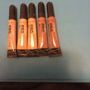 5 LA Girls Pro Conceal HD Concealers