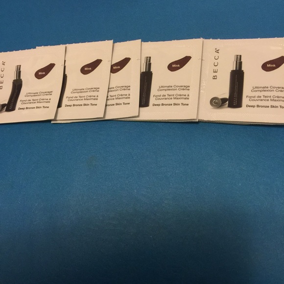 5 Becca Ultimate Coverage Complexion Cream Samples