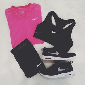 SOLD Nike Pro Dri-Fit Top - Small
