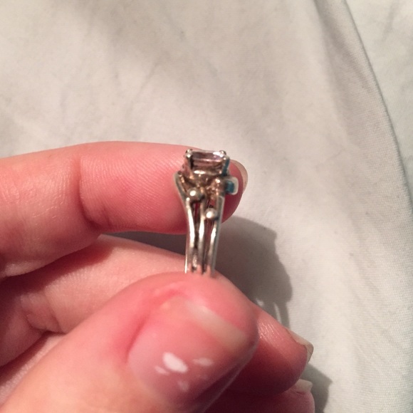 Sterling silver ring - Picture 2 of 4