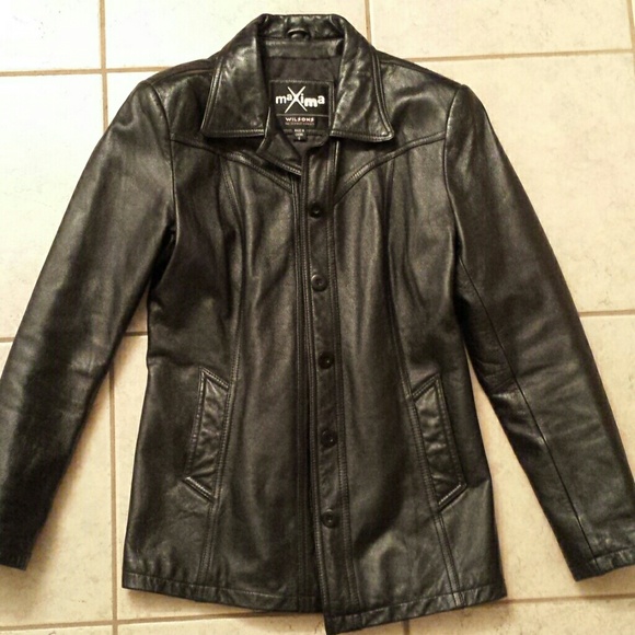 Wilson Leather Black Jacket make me an offer!!! - Picture 3 of 4