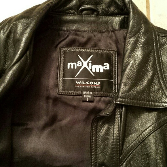 Wilson Leather Black Jacket make me an offer!!! - Picture 4 of 4