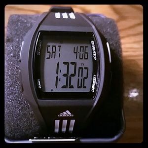 Mens black Adidas watch