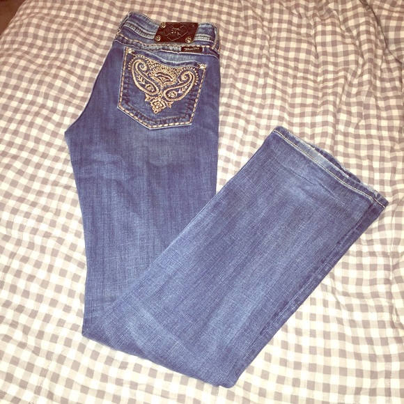 Miss Me jeans with detail Sz31