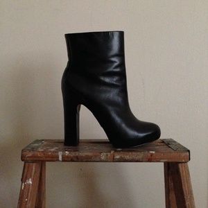Reserved: Boutique 9 Tana Boot in Black Leather