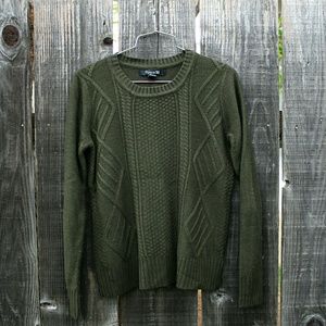 Olive F21 Sweater
