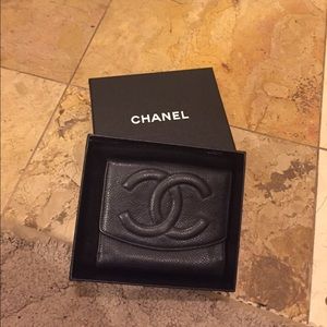 Chanel Black caviar wallet Chanel Black caviar wallet