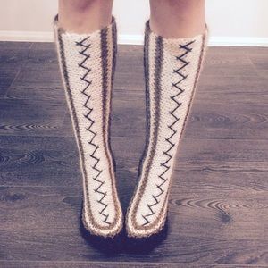 Vintage Icelandic Wool Socks