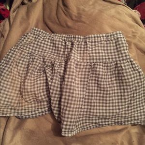 Aeropostale gingam skirt