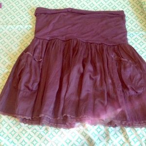 Deep Purple Skirt