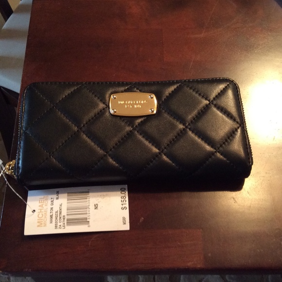 Michael Kors Hamilton Quilt Leather Wallet