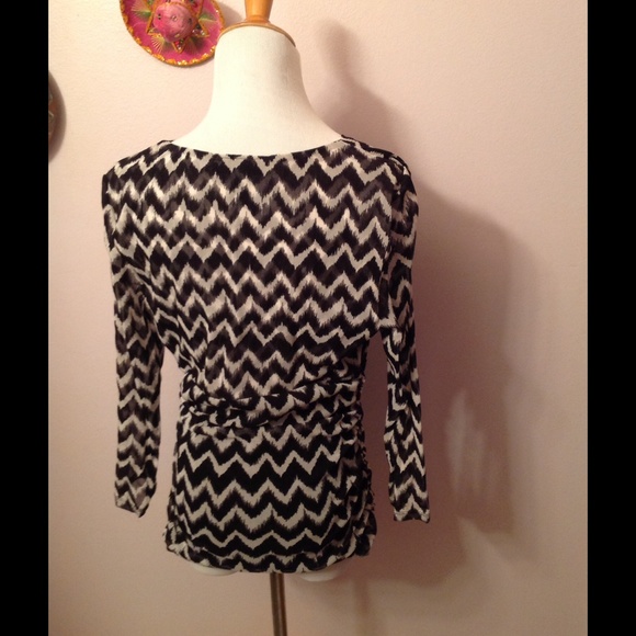 INC Chevron top. SALE SALE SALE!!! - Picture 2 of 2