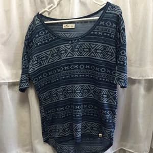 Hollister Aztec Top