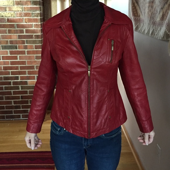 Red Leather Jacket