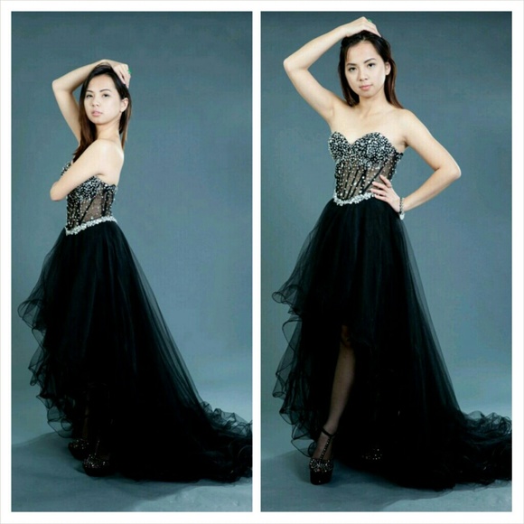 Jovani highlow with prom dress