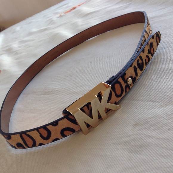 MICHAEL Michael Kors | Accessories | Animal Print Belt  display picture 2